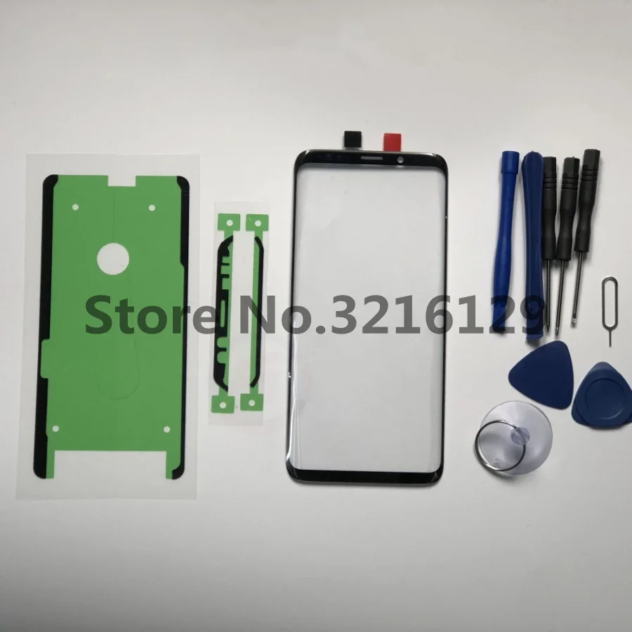 Передняя внешняя стеклянная крышка объектива Запасные части для Samsung Galaxy S9 plus G960 G960F G965 защита для сенсорного экрана + клей + инструменты
Передняя внешняя стеклянная крышка объектива Запасные части для Samsung Galaxy S9 plus G960 G960F G965 защита для сенсорного экрана + клей + инструменты