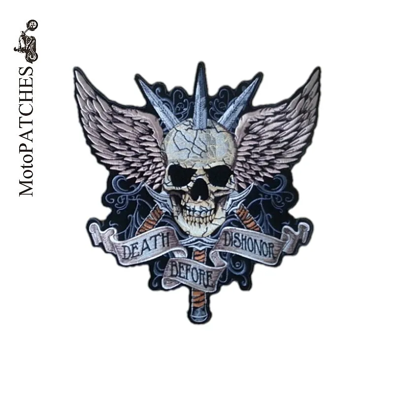 Заплатки для байкеров DEATH BEFORE DISHONOR|patches patches|biker patchespatches for jackets |
