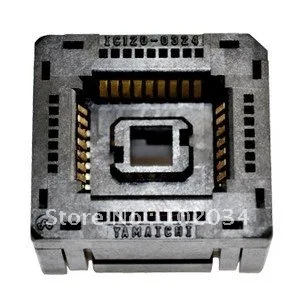 100% новый IC120-0324 PLCC32 1 27 мм IC тестовая розетка/программатор адаптер/ожога розетка