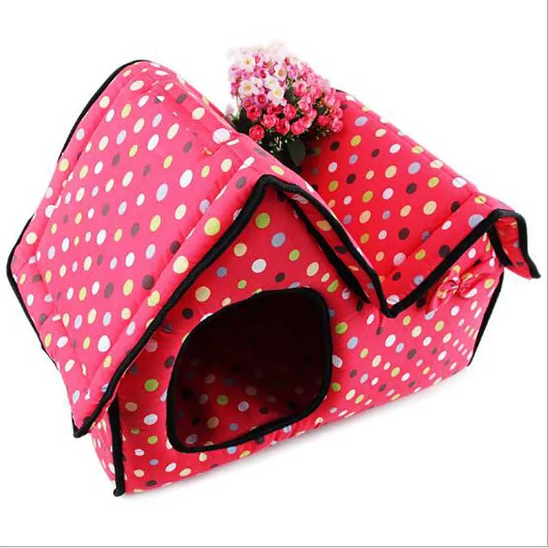 Venxuis Fashion Dot Winter Warm Dog House House Style Cat Dog Bed Soft Double Top Cotton Pet House For Small Dog Drop Shipping
Venxuis Fashion Dot Winter Warm Dog House House Style Cat Dog Bed Soft Double Top Cotton Pet House For Small Dog Drop Shipping