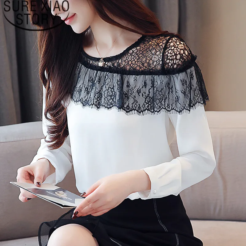 Blusas mujer de moda 2021 sexy hollow lace chiffon blouse shirt long sleeve women shirts womens tops and blouses blusas 2135 50
Blusas mujer de moda 2021 sexy hollow lace chiffon blouse shirt long sleeve women shirts womens tops and blouses blusas 2135 50