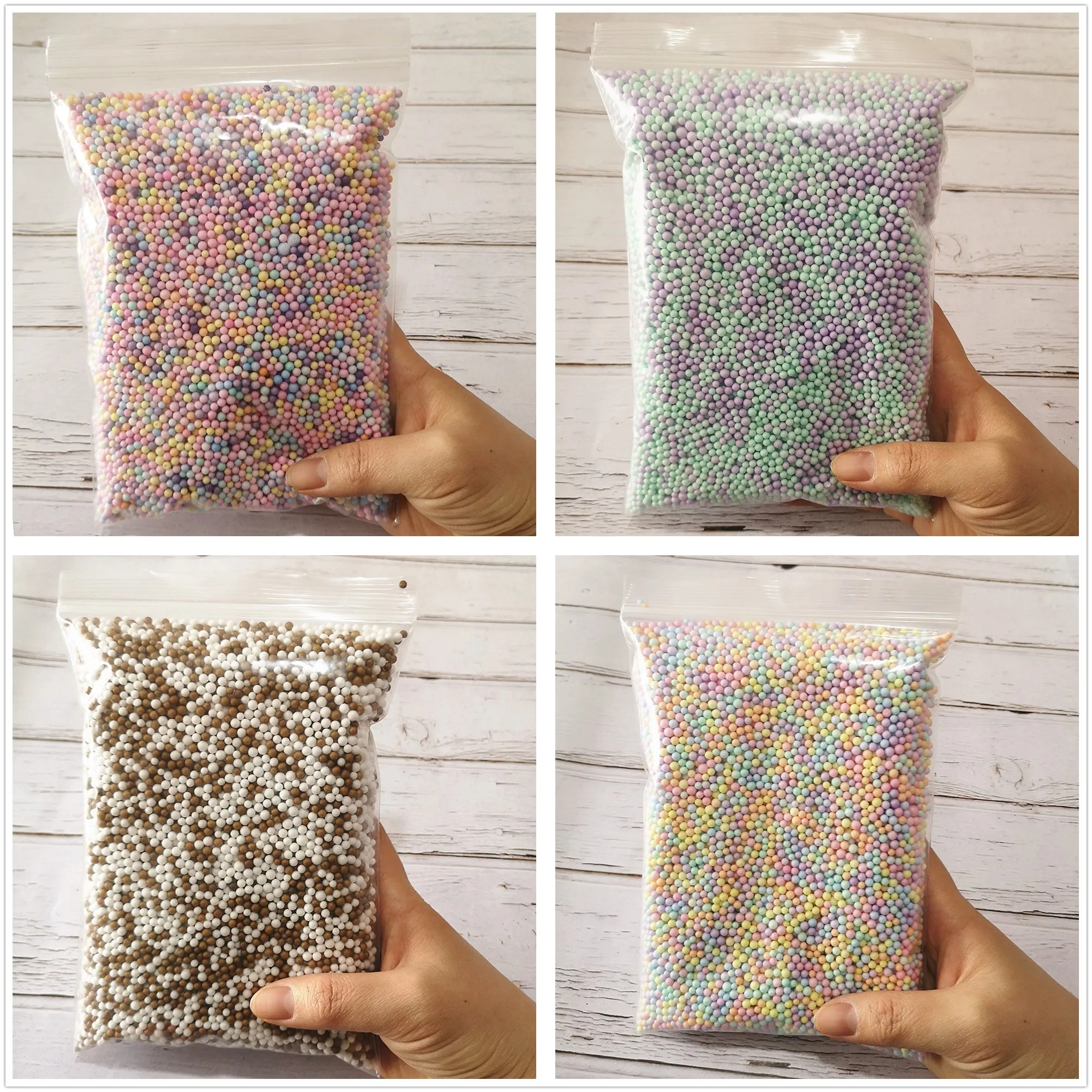 15g 2-3.5mm DIY Slime Balls Snow Mud Particles Accessories Small Tiny Foam Beads for Floam Filler Funny Kids Toys for Children
15g 2-3.5mm DIY Slime Balls Snow Mud Particles Accessories Small Tiny Foam Beads for Floam Filler Funny Kids Toys for Children