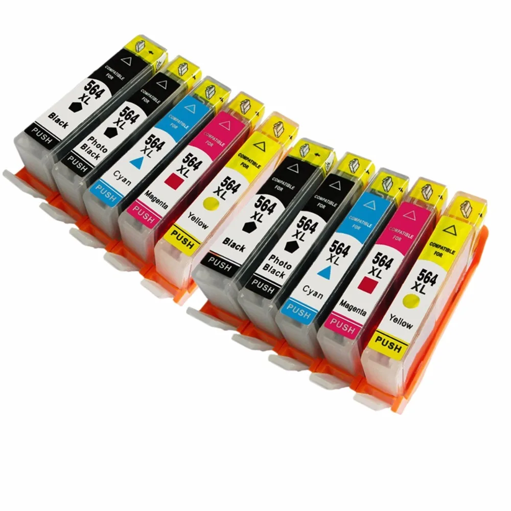 Ink Cartridges Replacement For HP564XL 564XL 564 XL HP564XL Photosmart D7520 D7560 B8550 C6324 D5400 D7560 B110c Plus B210b
Ink Cartridges Replacement For HP564XL 564XL 564 XL HP564XL Photosmart D7520 D7560 B8550 C6324 D5400 D7560 B110c Plus B210b