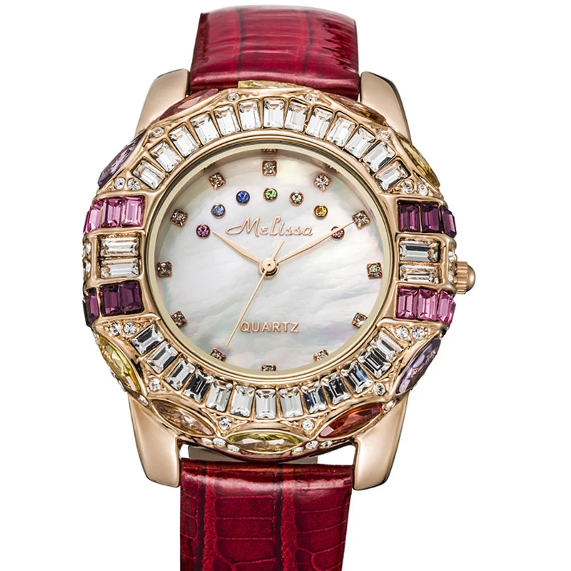 Miyota Quartz Women Watches Top Brand Luxury Watch Womens MELISSA Waterproof Watch Ladies Brass Case Austria Crystal Leather
Miyota Quartz Women Watches Top Brand Luxury Watch Womens MELISSA Waterproof Watch Ladies Brass Case Austria Crystal Leather
