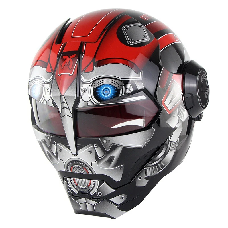 

Ironman гоночный мотоциклетный шлем для мотокросса с полным лицевым покрытием Casco Moto флип-ап Capacete Soman 515