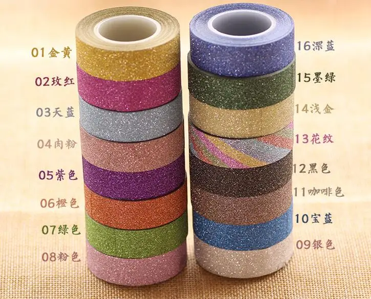 1 Roll 10 Meters Long Glitter Tape , Self Adhesive Glitter Tape for Gift Packaging , Home Decoration
1 Roll 10 Meters Long Glitter Tape , Self Adhesive Glitter Tape for Gift Packaging , Home Decoration