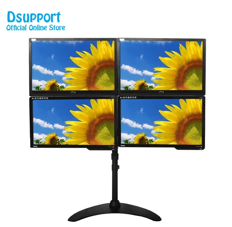 Aluminum Alloy 13-24" Full Rotation 4 Screen Desktop Monitor Holder Mount Arm Free Lifting Display Stand Base Rack
Aluminum Alloy 13-24" Full Rotation 4 Screen Desktop Monitor Holder Mount Arm Free Lifting Display Stand Base Rack