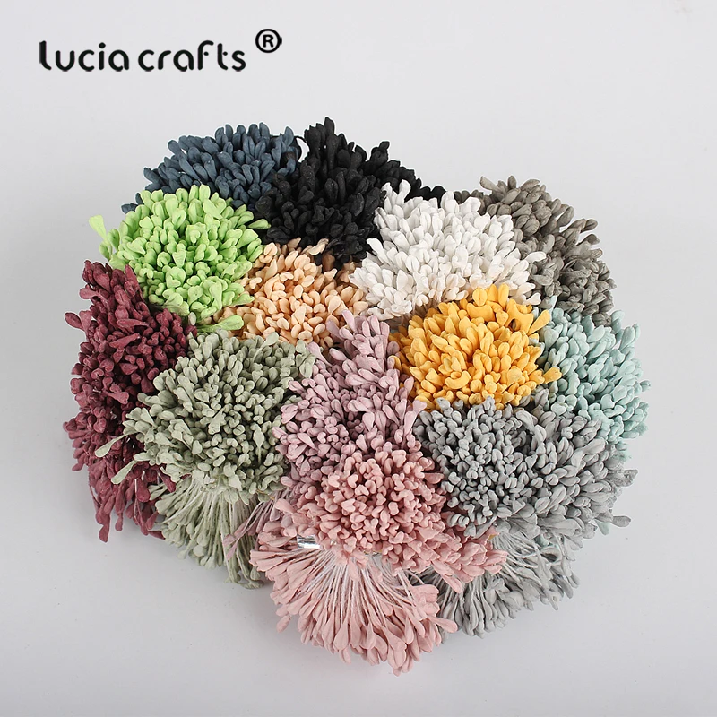 Lucia crafts 330pcs 3mm Matte double heads flower stamen pistil cake decoration craft DIY C1202
Lucia crafts 330pcs 3mm Matte double heads flower stamen pistil cake decoration craft DIY C1202