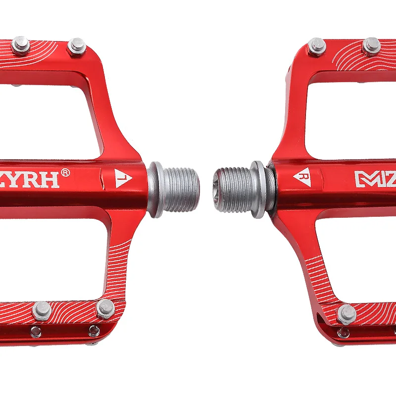 MZYRH Bicycle Pedal Bearing CNC Bright Aluminum Alloy Ultralight Pedal for MTB Mountian Bike Road Bike Cycling Accessories
MZYRH Bicycle Pedal Bearing CNC Bright Aluminum Alloy Ultralight Pedal for MTB Mountian Bike Road Bike Cycling Accessories