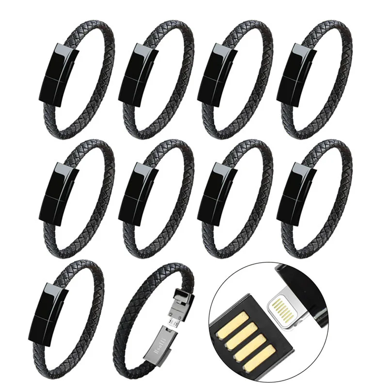 10 шт. браслет удобный кожаный Спортивный Портативный Usb-кабель для зарядного устройства для Apple Phone 5/6/7/8/ Plus дата-строка быстрое зарядное устр...
10 шт. браслет удобный кожаный Спортивный Портативный Usb-кабель для зарядного устройства для Apple Phone 5/6/7/8/ Plus дата-строка быстрое зарядное устр...