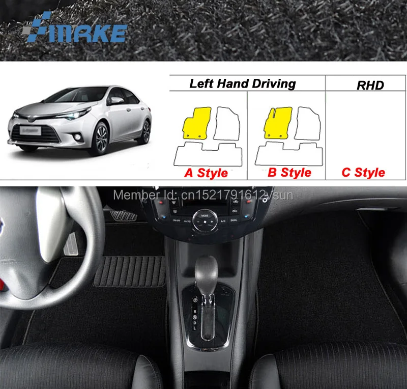Автомобильные коврики smRKE для Toyota Levin 2014-2017, коврики, Противоскользящие коврики из гидрофильного волокна, передние и задние, полный комплект ...
Автомобильные коврики smRKE для Toyota Levin 2014-2017, коврики, Противоскользящие коврики из гидрофильного волокна, передние и задние, полный комплект ...