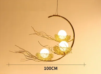 Creative Bird's Nest Pendant Lights Simple Aluminum LED Hangling Lamp Nordic Lamps Bedroom LED Light Fixtures Luminaire Suspendu
Creative Bird's Nest Pendant Lights Simple Aluminum LED Hangling Lamp Nordic Lamps Bedroom LED Light Fixtures Luminaire Suspendu