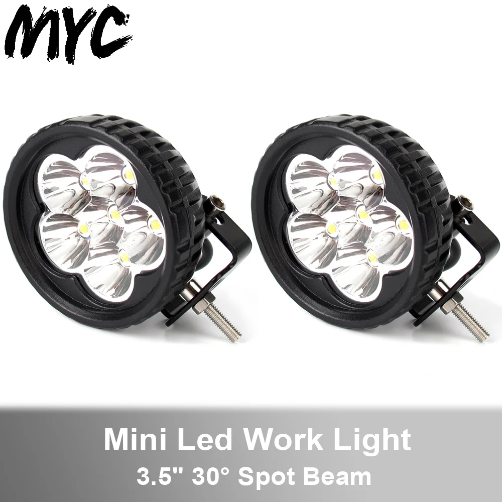 3.5 Inch 18W Spot Beam Led Work Light For Car 4x4 Offroad Truck Motorcycle Tractor ATV Trailer Mini Driving Lights
3.5 Inch 18W Spot Beam Led Work Light For Car 4x4 Offroad Truck Motorcycle Tractor ATV Trailer Mini Driving Lights