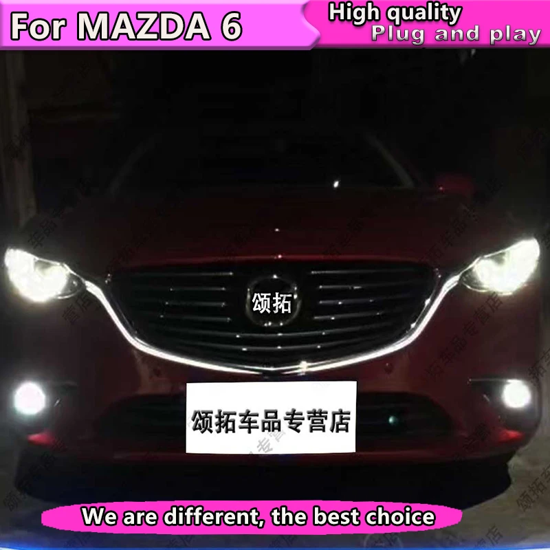 Автомобильный Стайлинг светодиодный светильник для радиатора MAZDA 6 ATENZA 2017 2018