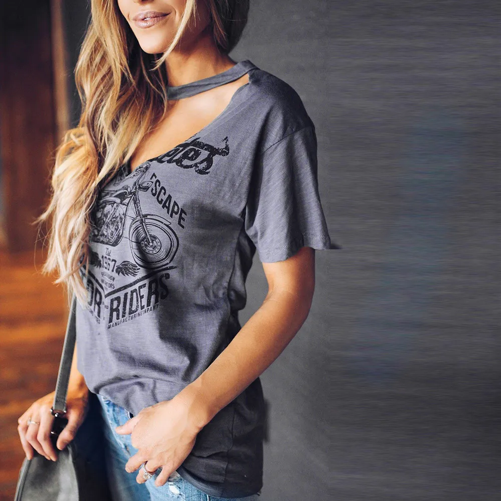2019 Women Blouses Summer Shirts Fashion Tops Short Sleeve Choker Deepth V Neck Blouse Stylish Print Tops #15
2019 Women Blouses Summer Shirts Fashion Tops Short Sleeve Choker Deepth V Neck Blouse Stylish Print Tops #15