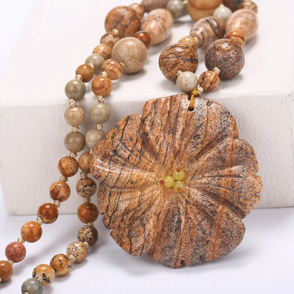 6PCS wholesale and retail 5*5CM Natural Women Necklace Men Flowers Pendant Crystal Power Female Short Fine Jewelry Fashion Gift
6PCS wholesale and retail 5*5CM Natural Women Necklace Men Flowers Pendant Crystal Power Female Short Fine Jewelry Fashion Gift