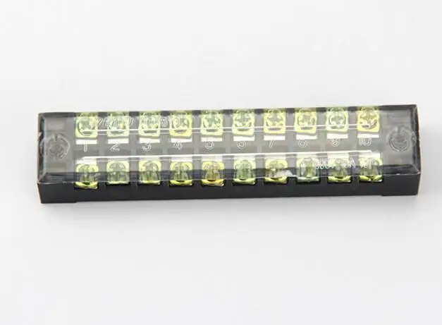 Клеммные колодки TB-1510 (15A 10P) соединительная панель проводки распределительная