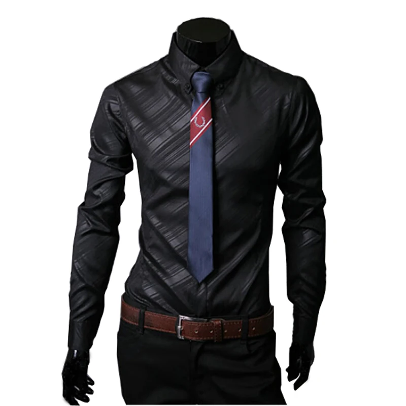 HOT Sale New 2015 High Quality Mens Designer Stripes Dress Shirts Tops Casual Slim Long Shirts 14 Color Size M-5XL Free Shipping
HOT Sale New 2015 High Quality Mens Designer Stripes Dress Shirts Tops Casual Slim Long Shirts 14 Color Size M-5XL Free Shipping