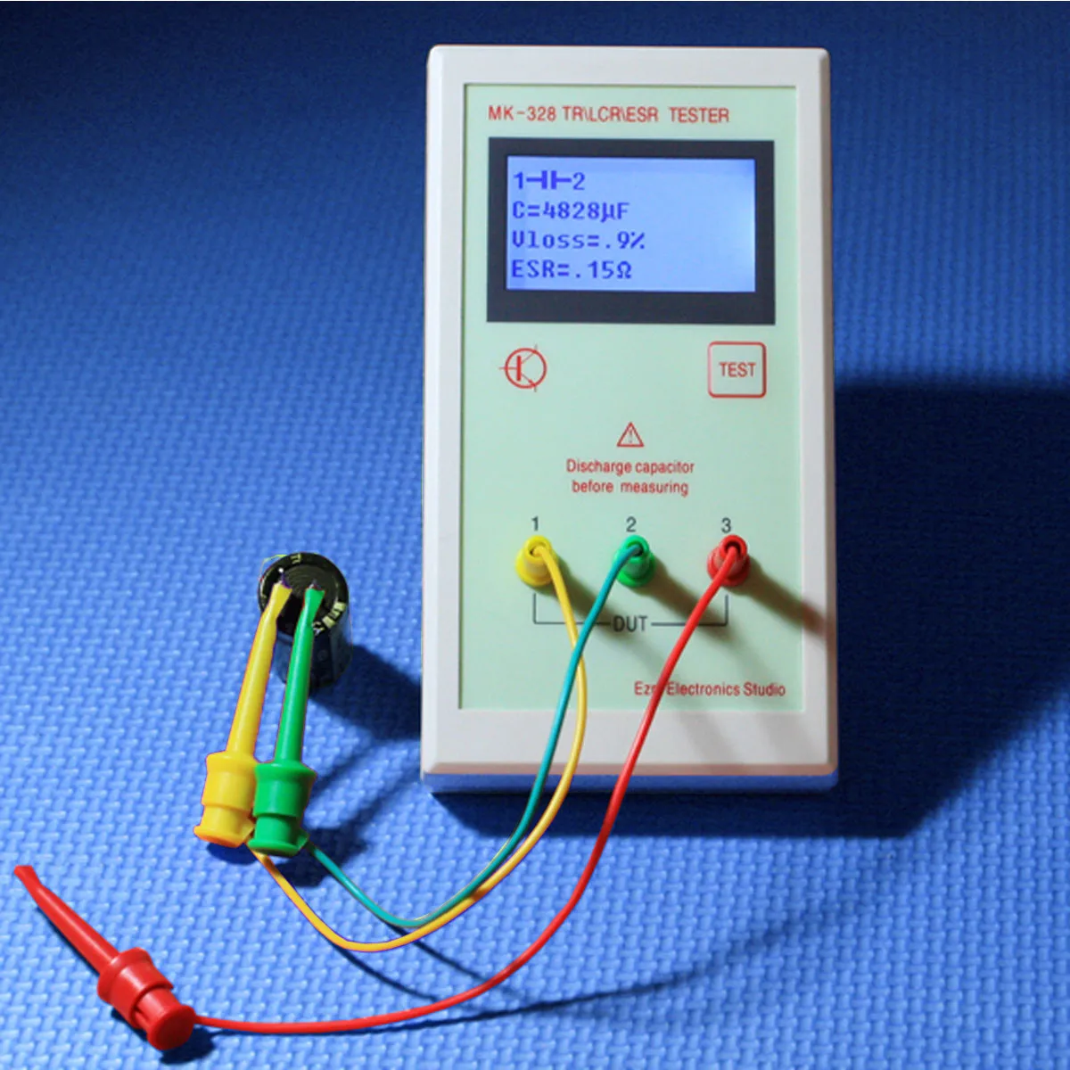 Jiguoor Digital Multimeter LCR NPN PNP MOS Capacitance Resistance Tester Transistor Tester Capacitor ESR Inductance Resistor
Jiguoor Digital Multimeter LCR NPN PNP MOS Capacitance Resistance Tester Transistor Tester Capacitor ESR Inductance Resistor