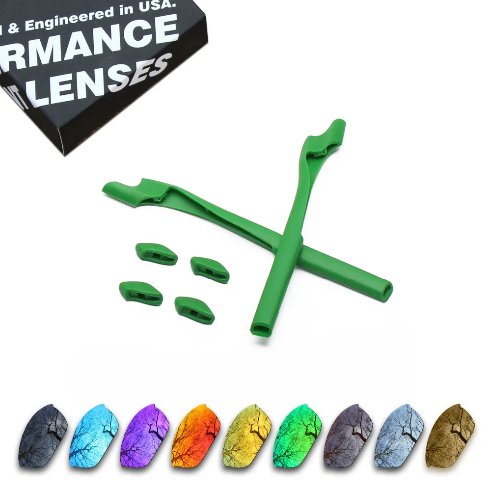 ToughAsNails Resist Seawater Corrosion Polarized Replacement Lenses and Green Rubber Kit for Oakley Half Jacket 2.0 Sunglasses
ToughAsNails Resist Seawater Corrosion Polarized Replacement Lenses and Green Rubber Kit for Oakley Half Jacket 2.0 Sunglasses