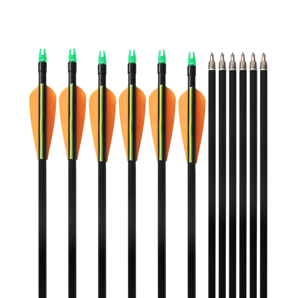 12PK 31 "Красочные взрывозащищенные хвостовые Стекловолоконные стрелы для