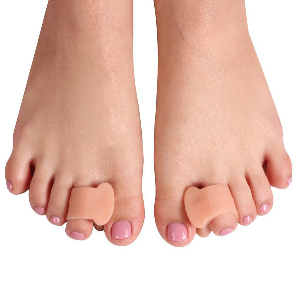 1 pair Toe Separators Spacer Straightener thumb finger big feet device pad toe pads thumb valgus corrector Relief Foot Bunion
1 pair Toe Separators Spacer Straightener thumb finger big feet device pad toe pads thumb valgus corrector Relief Foot Bunion
