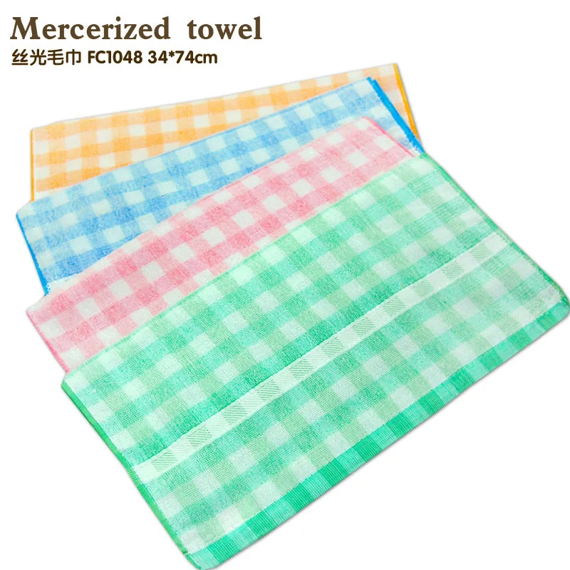 34*74 cm lattice of thin cotton face towel 4 colors of summer dry towels 1 packs of 4 Free Shipping
34*74 cm lattice of thin cotton face towel 4 colors of summer dry towels 1 packs of 4 Free Shipping