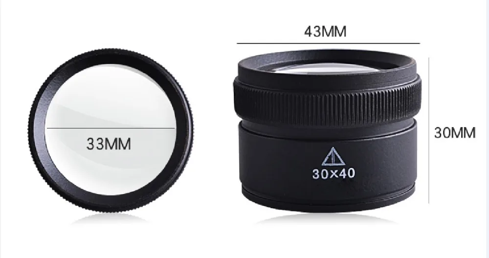 Gift box optical lens high magnification magnifier HD 30 times ancient wenwan jewelry identification handheld portable
Gift box optical lens high magnification magnifier HD 30 times ancient wenwan jewelry identification handheld portable
