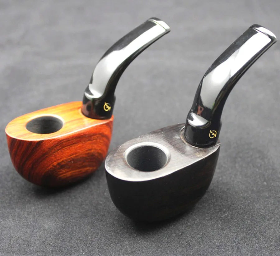 2pcs Handmade Natural Wooden Pipe 1pc Rose Wood 1pc Ebony Wood Smoke Tobacco Mini Smoking Pipe + Pouch + 20pcs Filters KEDH
2pcs Handmade Natural Wooden Pipe 1pc Rose Wood 1pc Ebony Wood Smoke Tobacco Mini Smoking Pipe + Pouch + 20pcs Filters KEDH