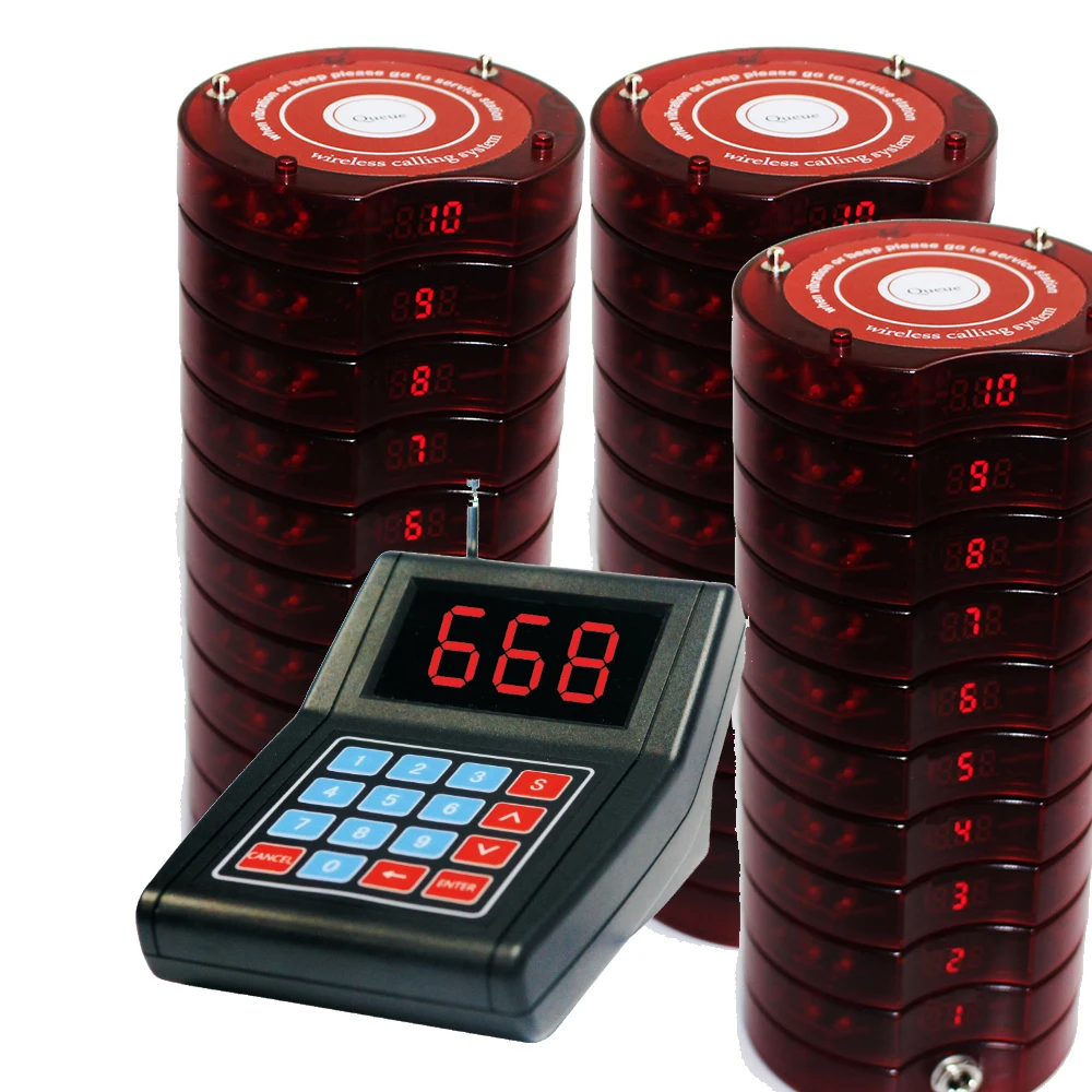 1 keypad call 30 Coaster Pager 3 charger wireless calling system vibration buzzer guest Coaster paging number call
1 keypad call 30 Coaster Pager 3 charger wireless calling system vibration buzzer guest Coaster paging number call