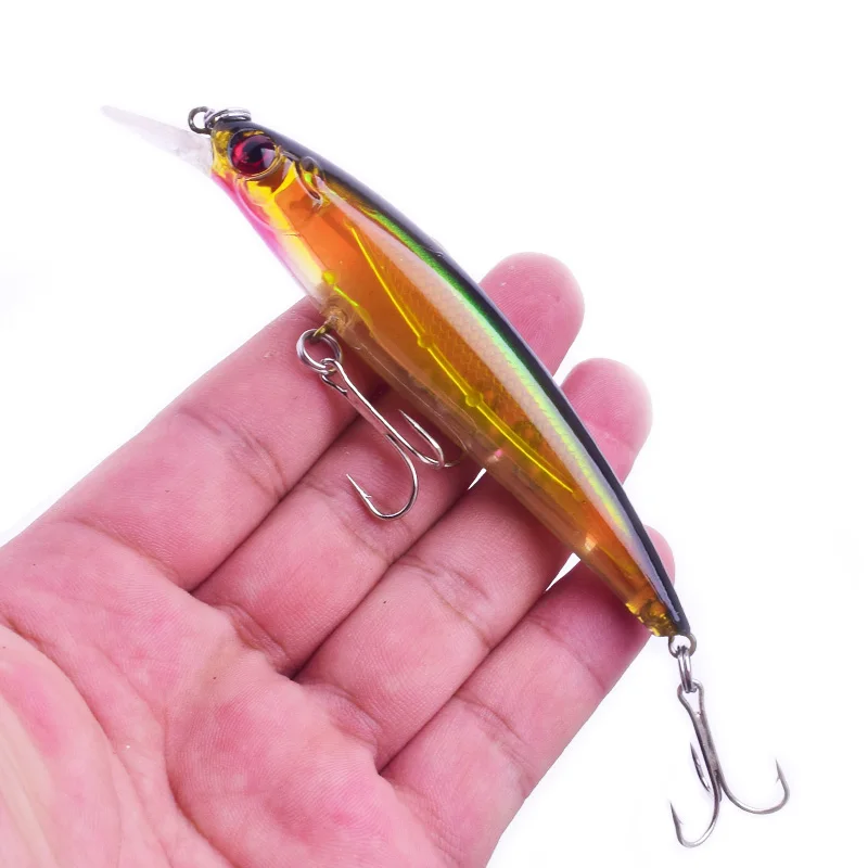 Proleurre 1pcs Floating Minnow Fishing Lure 110mm 13.5g Fishing Wobbler Pesca Artificial High Quality Crankbait Model Tackle
Proleurre 1pcs Floating Minnow Fishing Lure 110mm 13.5g Fishing Wobbler Pesca Artificial High Quality Crankbait Model Tackle
