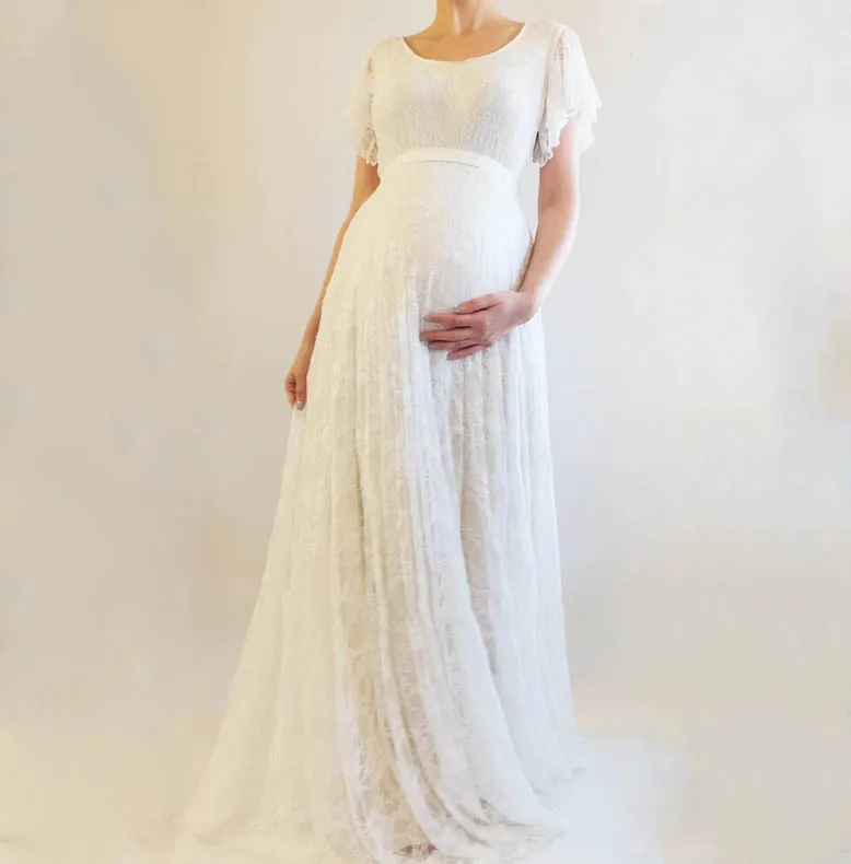 Кружевное свадебное платье Vestido de Noiva с высокой талией для беременных с расклешенными рукавами Свадебные платья для беременных женщин плать...
Кружевное свадебное платье Vestido de Noiva с высокой талией для беременных с расклешенными рукавами Свадебные платья для беременных женщин плать...