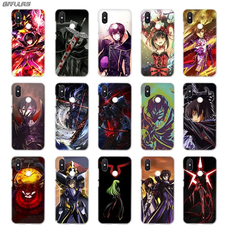 Аниме Code Geass Lelouch мягкий чехол для Xiaomi Redmi 9a 7a 8a Примечание 10 9 8 7 Pro Max 10s 9s 8T Prime 9at 5G