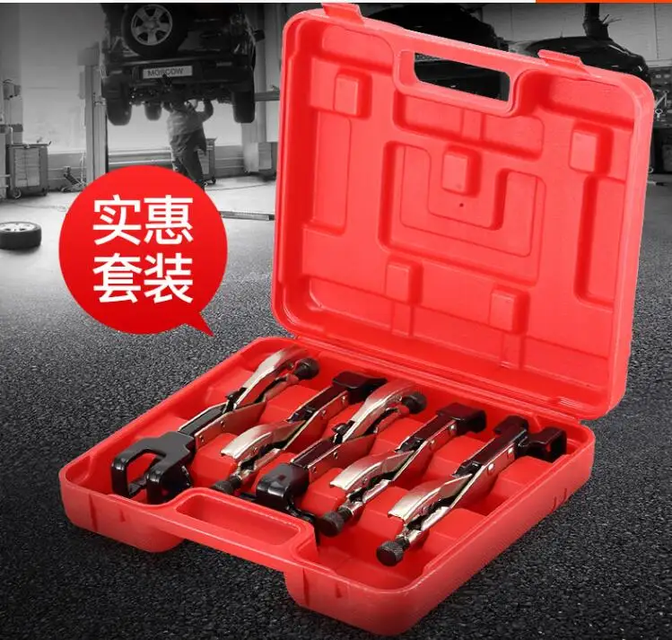 Multifunctional powerful forceps C-type sharp-nosed round-nosed flat-nosed round-nosed clamp Welding forceps hand tool set
Multifunctional powerful forceps C-type sharp-nosed round-nosed flat-nosed round-nosed clamp Welding forceps hand tool set