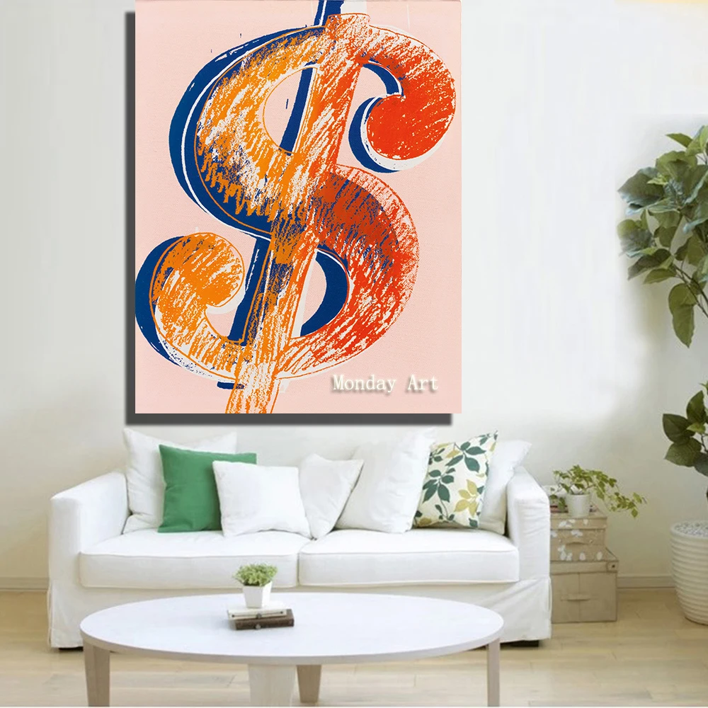 best art handpainted Orange Paper Dollar oil painting by Andy Warhol Art on canvas for Living Room restaurant home decoration
best art handpainted Orange Paper Dollar oil painting by Andy Warhol Art on canvas for Living Room restaurant home decoration