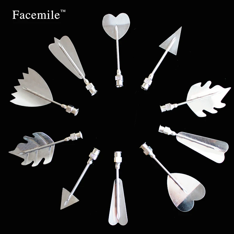 Facemile 10 шт. 3D желейные художественные инструменты Gurbias торт Jello желатиновые