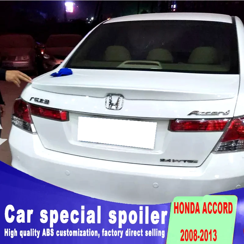 2008-2013 версии для honda accord спойлер обтекаемый черный белый праймер краска задний багажник Спойлеры крыльев высокое качество
2008-2013 версии для honda accord спойлер обтекаемый черный белый праймер краска задний багажник Спойлеры крыльев высокое качество