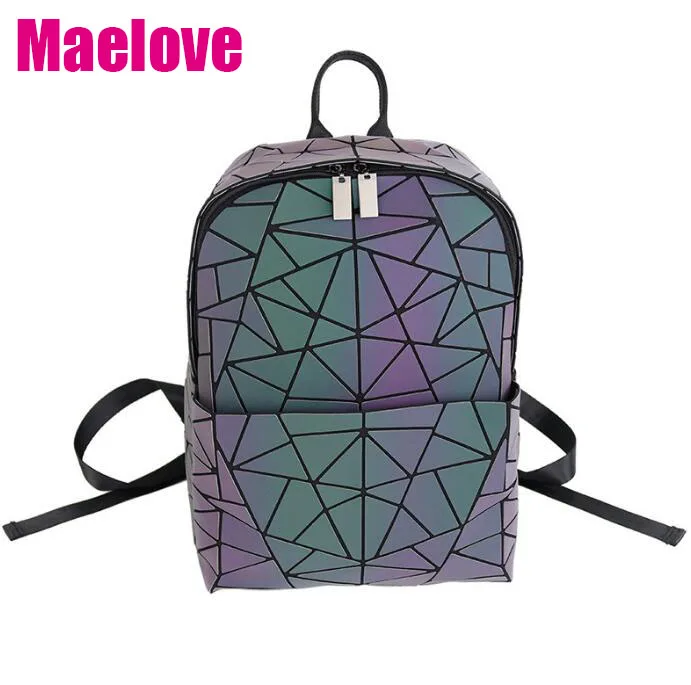 HOT luminous backpack Luxury geometry backpack Vintage women-bag Noctilucent Student's School backpack Free Shipping hologram
HOT luminous backpack Luxury geometry backpack Vintage women-bag Noctilucent Student's School backpack Free Shipping hologram