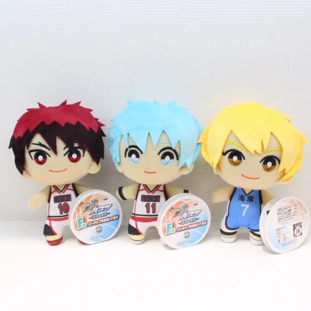 Аниме Kuroko's Баскетбол Kuroko Tetsuya Kagami Taiga искусственная плюшевая подвесная игрушка 15 см мягкие набивные куклы подарок
Аниме Kuroko's Баскетбол Kuroko Tetsuya Kagami Taiga искусственная плюшевая подвесная игрушка 15 см мягкие набивные куклы подарок