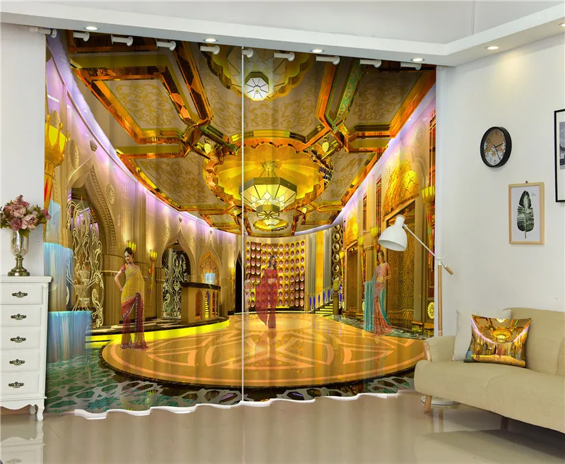 Luxury 3D Curtains Drapes for Living Room Office Hotel Home Wall Tapestry Can be Customed
Luxury 3D Curtains Drapes for Living Room Office Hotel Home Wall Tapestry Can be Customed