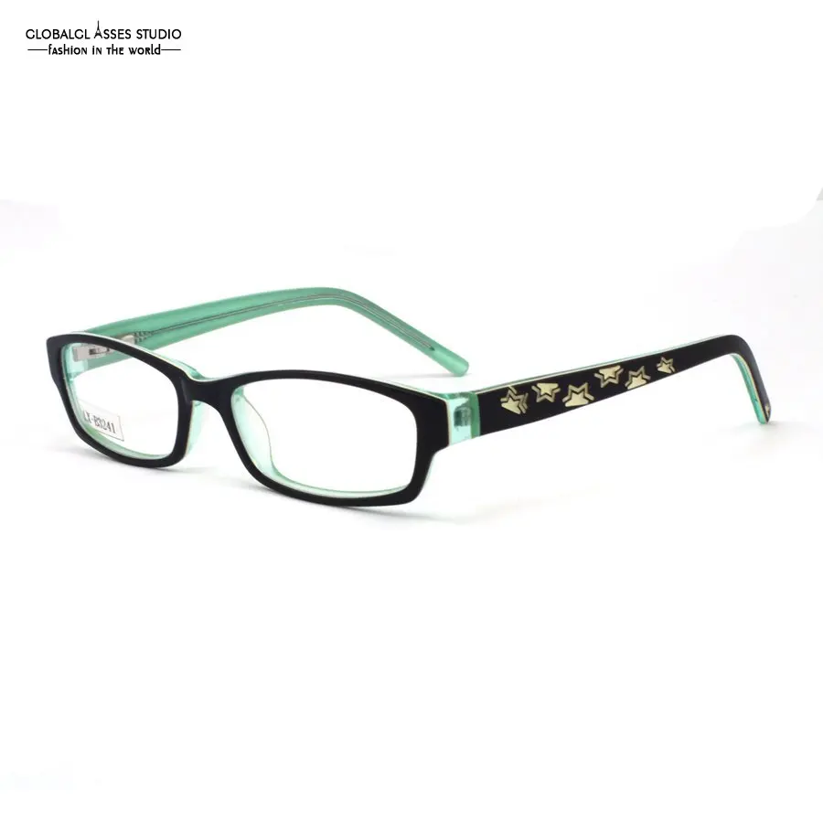 New Fashion Kid Optical Glasses Frame Girl Boy Black Mint Green Lively Star Design Acetate Eyeglasses Eyewear LX B3241
New Fashion Kid Optical Glasses Frame Girl Boy Black Mint Green Lively Star Design Acetate Eyeglasses Eyewear LX B3241
