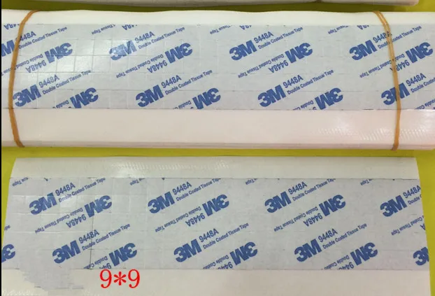 Fast Free Ship 100pcs/lot 9*9mm 3M 9448A Double Sided Coated Tissue Tape For Cooling Fin Heat sink Radiator
Fast Free Ship 100pcs/lot 9*9mm 3M 9448A Double Sided Coated Tissue Tape For Cooling Fin Heat sink Radiator
