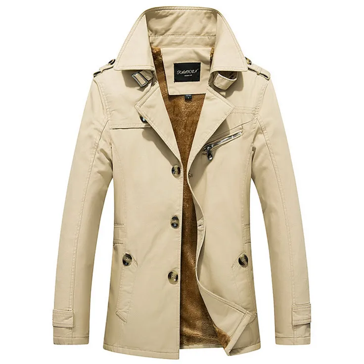 Plus Size 5XL Men Casual Jacket and coats 2019 Autumn Winter Fleece Slim Cotton Jacket Casual Mens Trench Coat jaqueta masculina
Plus Size 5XL Men Casual Jacket and coats 2019 Autumn Winter Fleece Slim Cotton Jacket Casual Mens Trench Coat jaqueta masculina