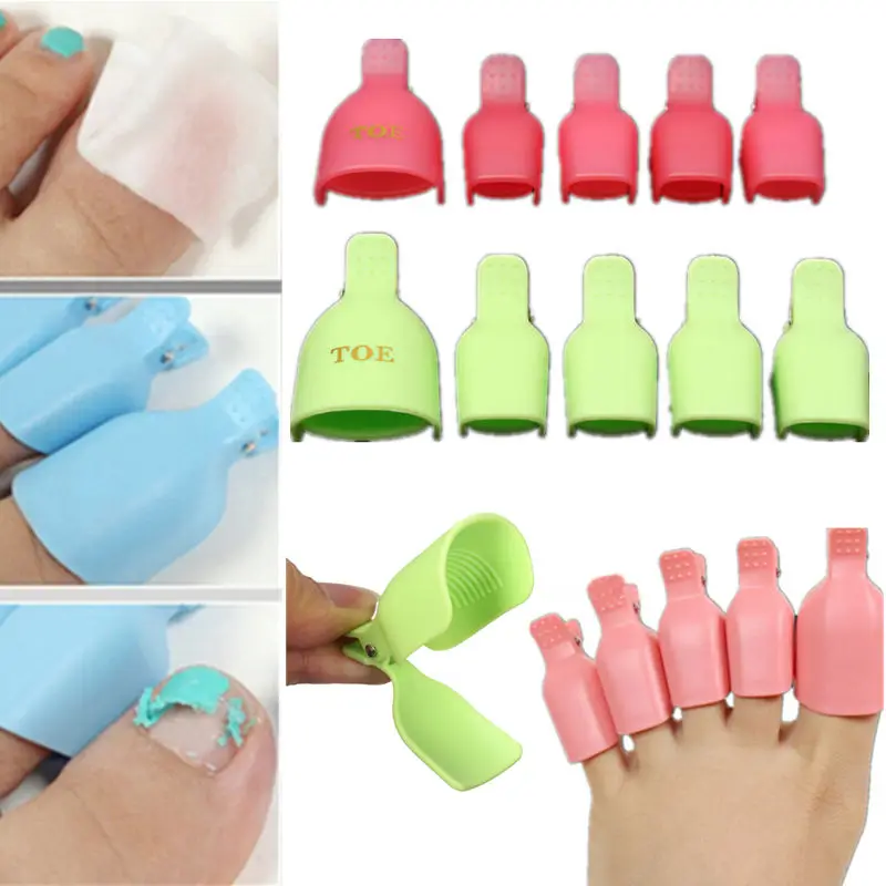 Honey Joy 5Pcs Plastic Foot Toe Nail Art Soak Off Cap Clip UV Gel Polish Remover Wrap Tool
Honey Joy 5Pcs Plastic Foot Toe Nail Art Soak Off Cap Clip UV Gel Polish Remover Wrap Tool