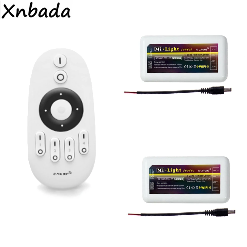 Milight MiBoxer 2 4G Беспроводной 4 зоны сенсорный пульт дистанционного управления Led