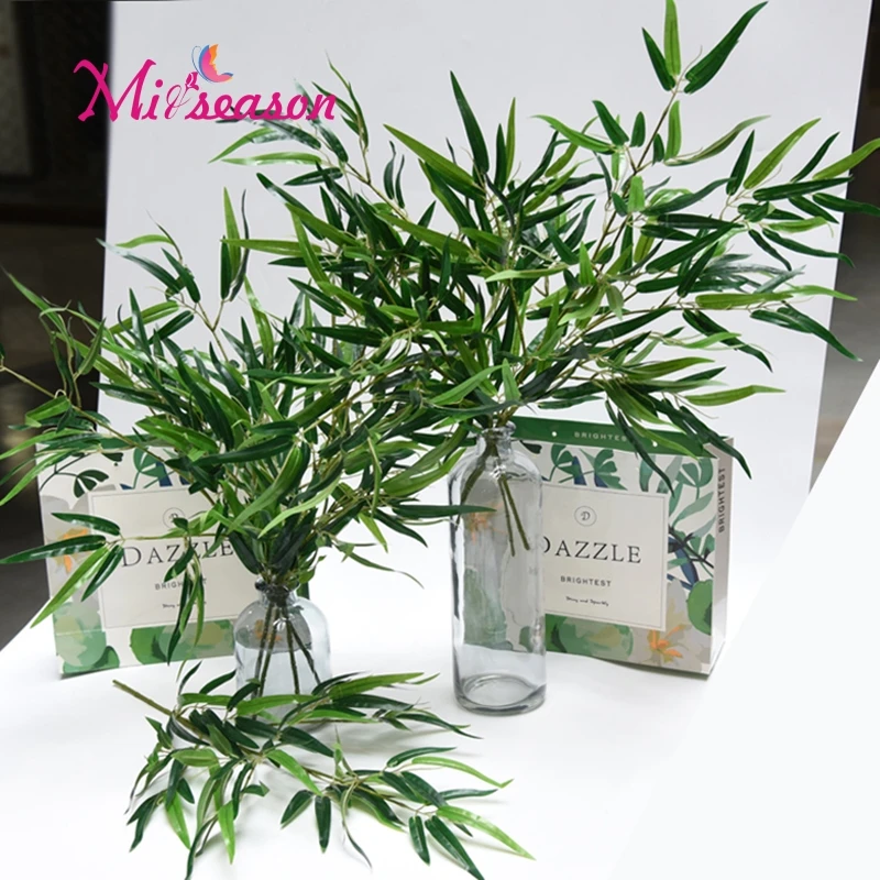 10pcs Artificial Bamboo Leaves Plants Large Plastic Tree Branches green bamboo bouquet Decoration for home garden Photographic
10pcs Artificial Bamboo Leaves Plants Large Plastic Tree Branches green bamboo bouquet Decoration for home garden Photographic