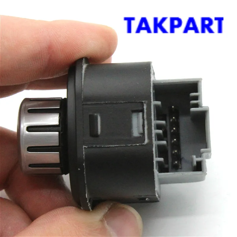 TAKPART хромированный переключатель для зеркала VW GOLF MK5 6 JETTA PASSAT B6 CC TIGUAN