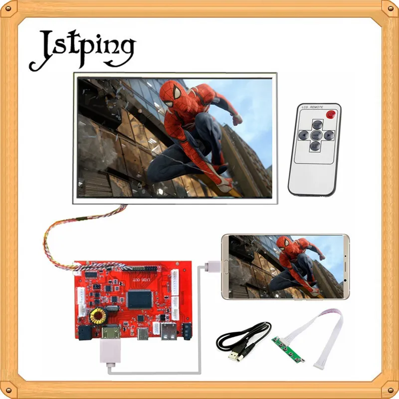10 1 дюймовый экран дисплея Jstping 1280*800 плата драйвера жк монитора управления Type C USB
