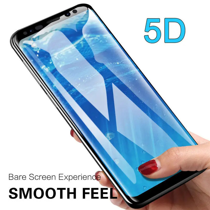 Изогнутое закаленное стекло 5D для Samsung Galaxy J6 A6 A8 Plus 2018 J7 J5 J3 A3 A5 A7 2017 Prime защита
