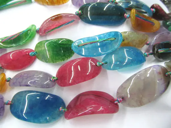 Natural agate bead column curved oval bracelet connector beads rainbw loose bead 15-30mm full strand
Natural agate bead column curved oval bracelet connector beads rainbw loose bead 15-30mm full strand